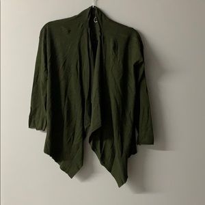 S ZARA KNIT GREEN SHALL
